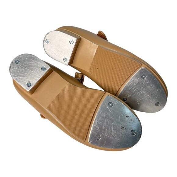 Tap Shoes Size 2.5  Girls Revolution. Excellent.  self fasterns/hook and loop - Picture 4 of 8
